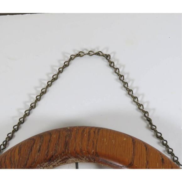 Stained Glass Window Wall Decor Geometric Design Blue Crystal Beveled  14"x10" - Picture 5 of 16